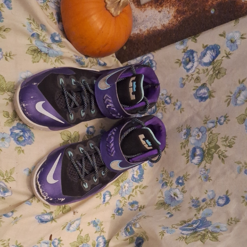 Buy LeBron Zoom Soldier 8 GS 'Hyper Grape' - 653645 500 | GOAT